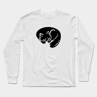 Sleepy Kitty Long Sleeve T-Shirt